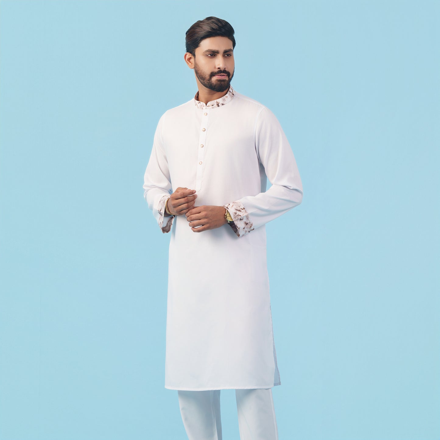 Royal Panjabi (White)