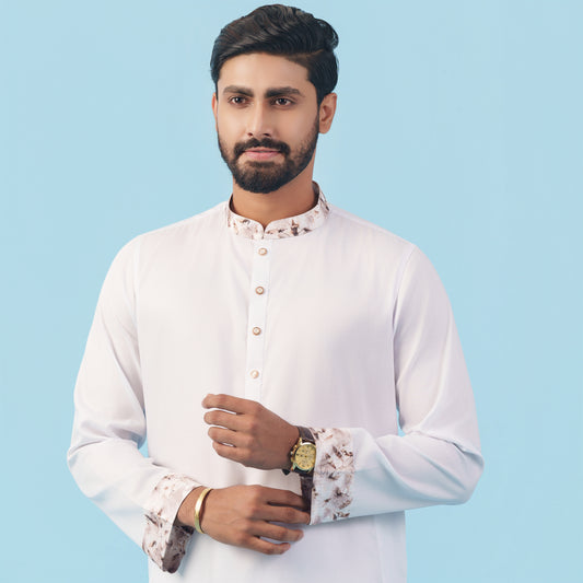 Royal Panjabi (White)