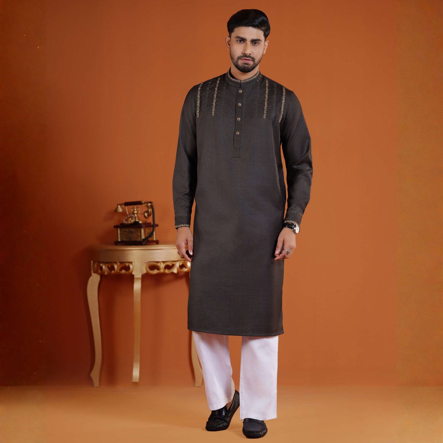 Imperial Panjabi (Dark Brown)