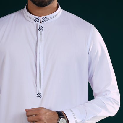 Signature Panjabi (White)