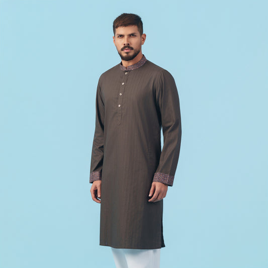 Royal Panjabi (Charcoal)