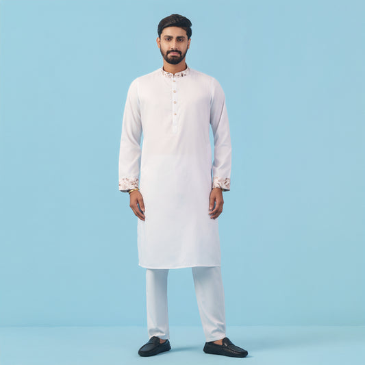 Royal Panjabi (White)
