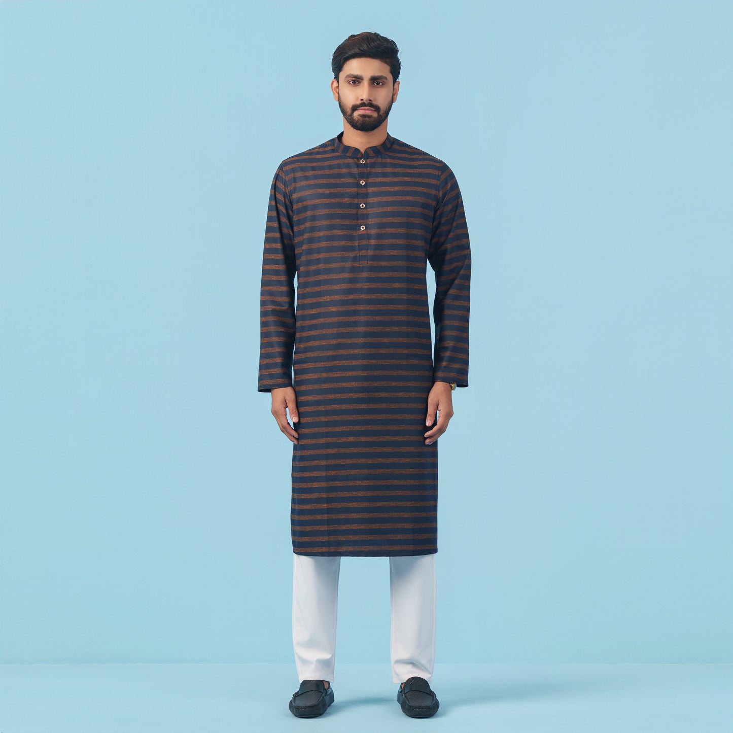 Royal Panjabi (Dark Navy)