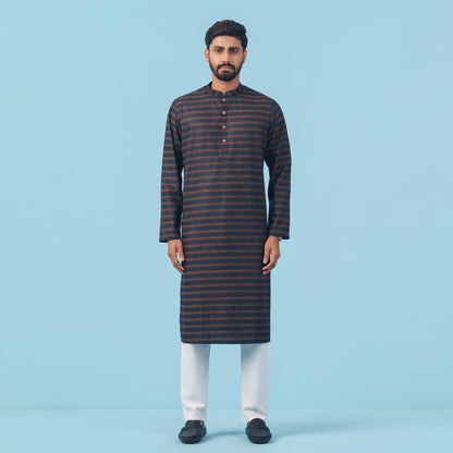 Royal Panjabi (Dark Navy)