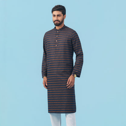 Royal Panjabi (Dark Navy)