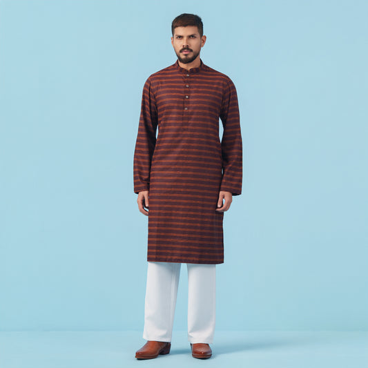 Royal Panjabi (Maroon)