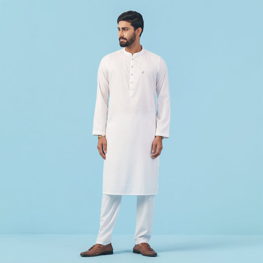 Royal Panjabi (White)