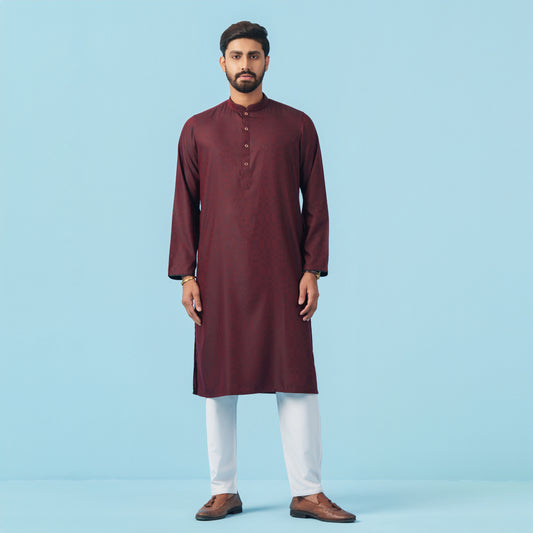 Royal Panjabi (Maroon)