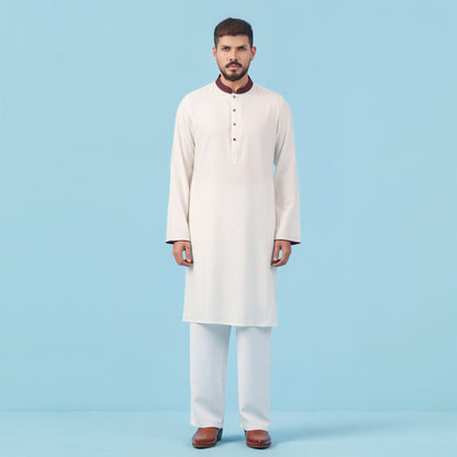 Royal Panjabi (White)