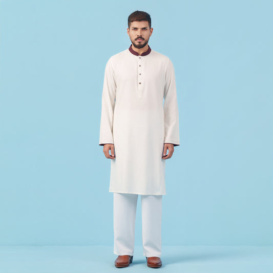 Royal Panjabi (White)