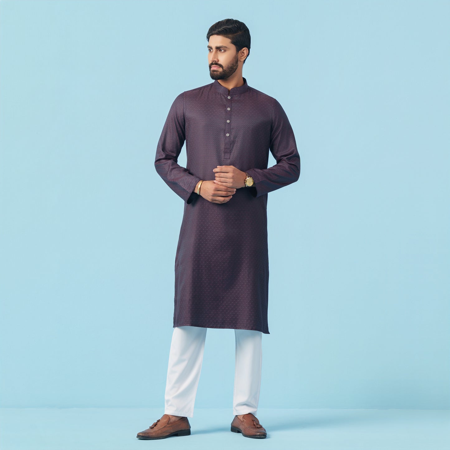 Royal Panjabi (Dark Purple)