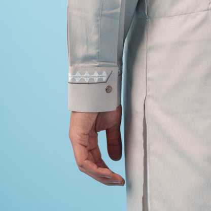 Signature Panjabi (Light Grey)