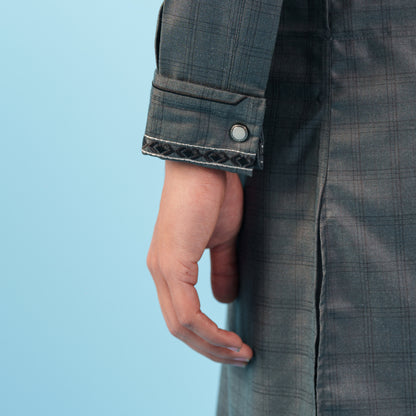 Signature Panjabi (Dark Grey)