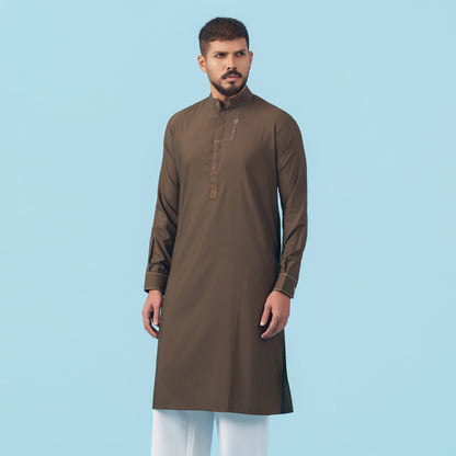 Signature Panjabi (Dark Brown)