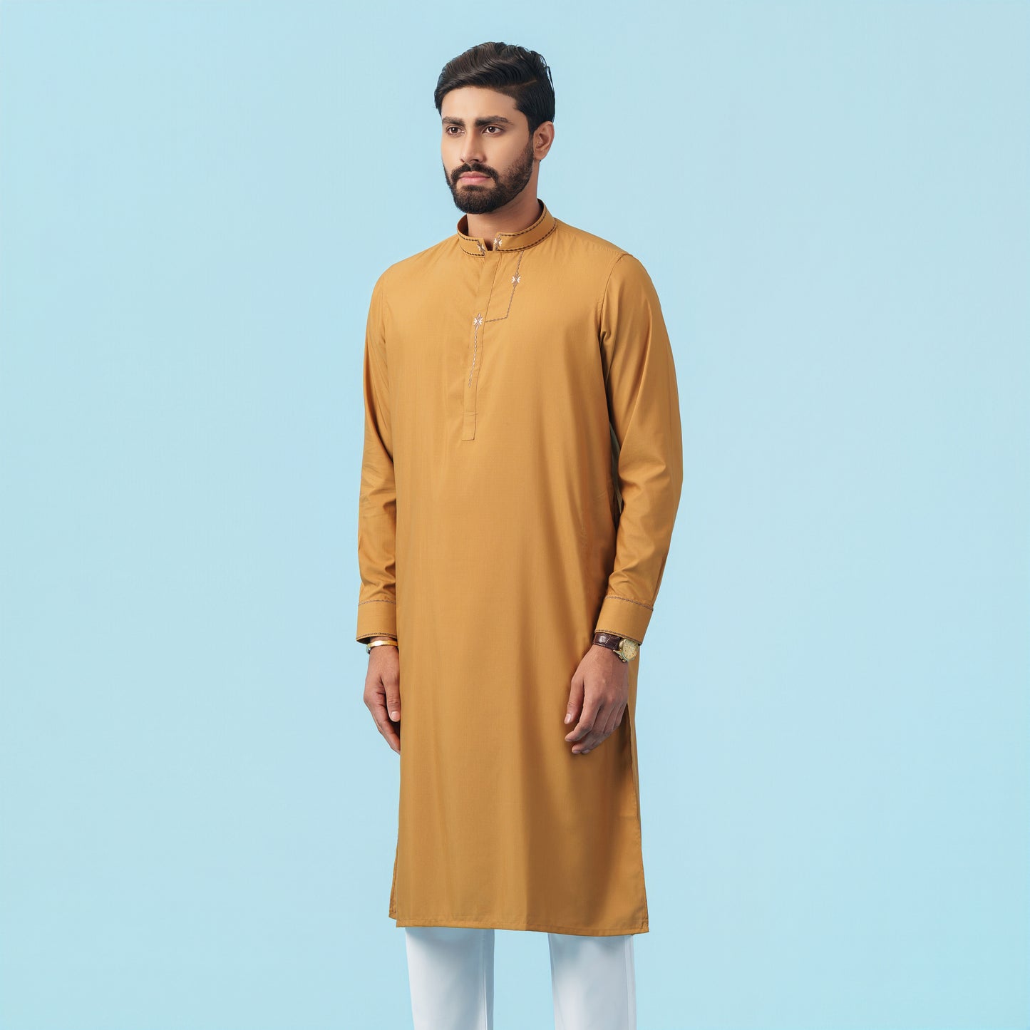 Signature Panjabi (Mustard)