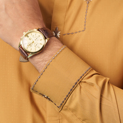 Signature Panjabi (Mustard)