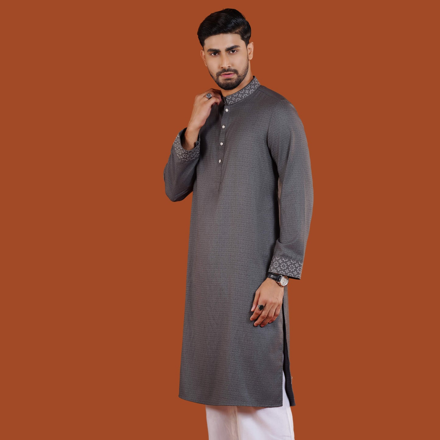 Imperial Panjabi (Dark Olive)