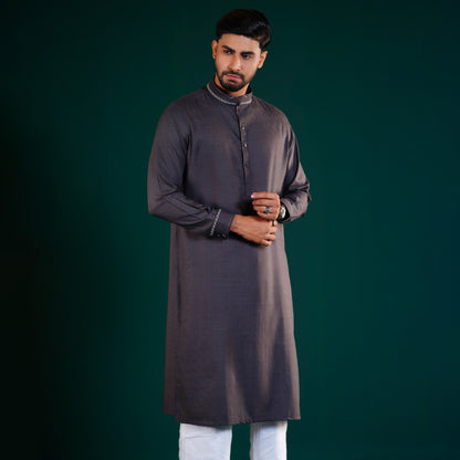 Signature Panjabi (Grey)