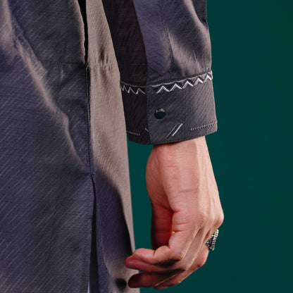 Signature Panjabi (Grey)