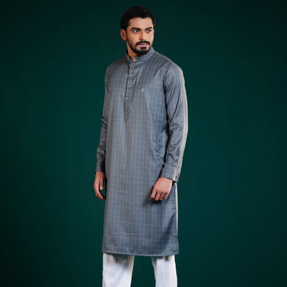 Signature Panjabi (Light Olive)