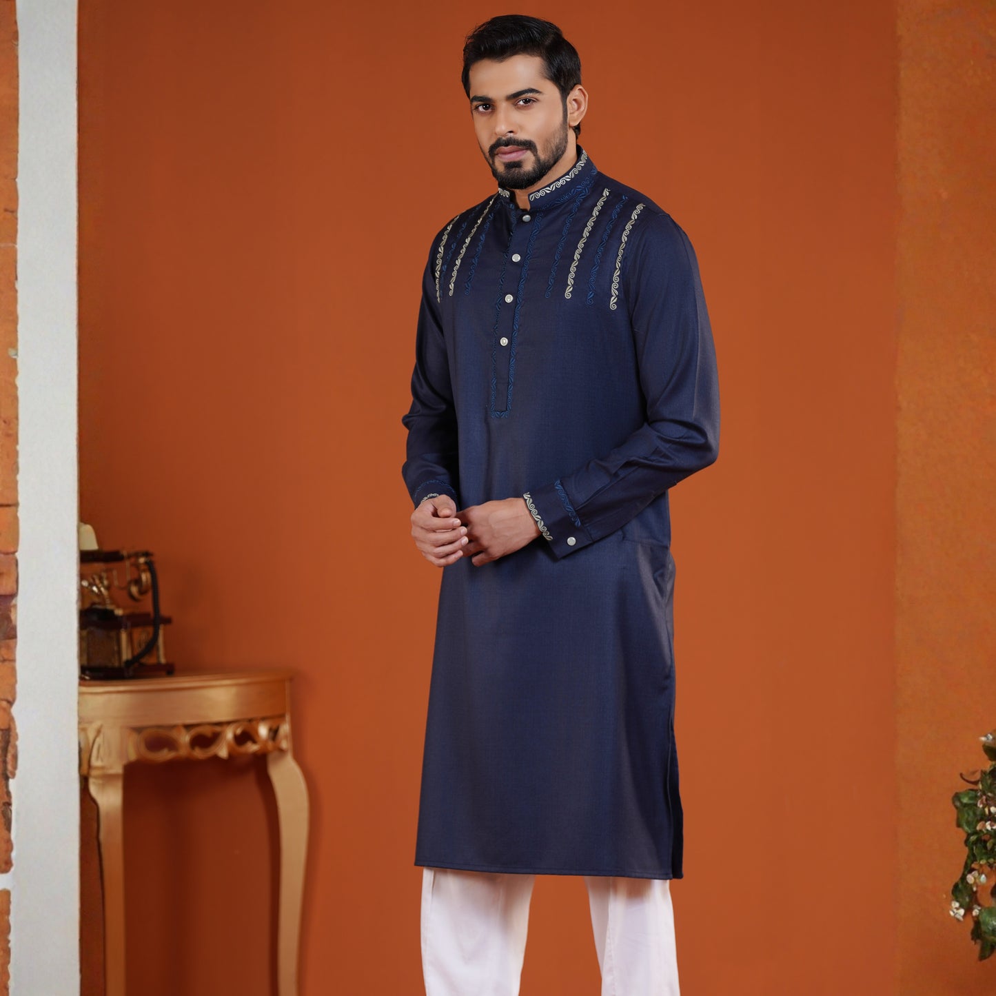 Imperial Panjabi (Dark Navy)