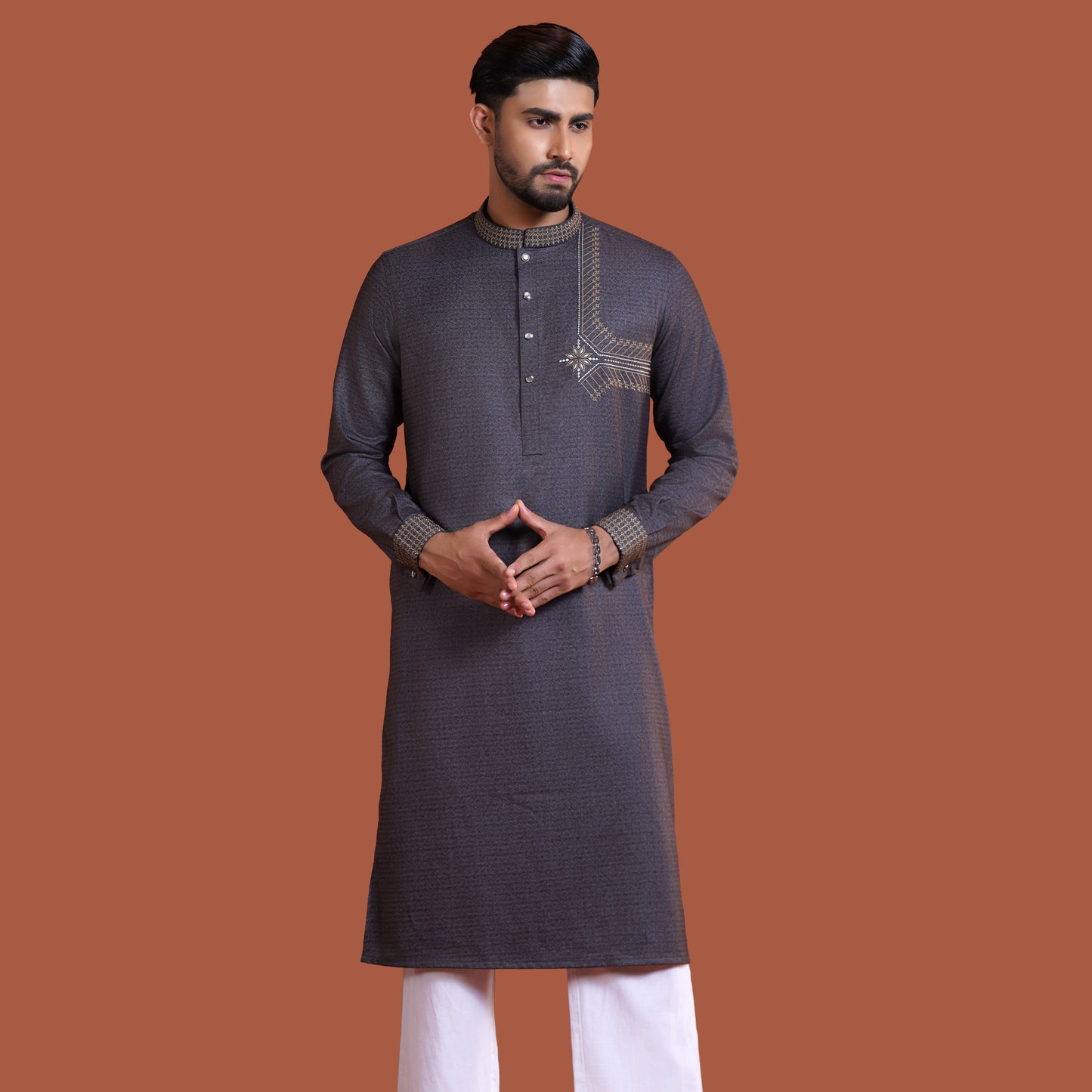 Imperial Panjabi (Dark Olive)