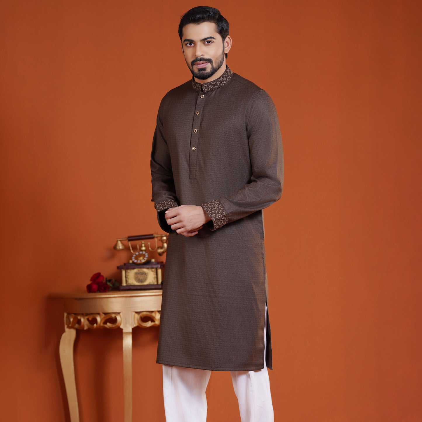 Imperial Panjabi (Dark Brown)
