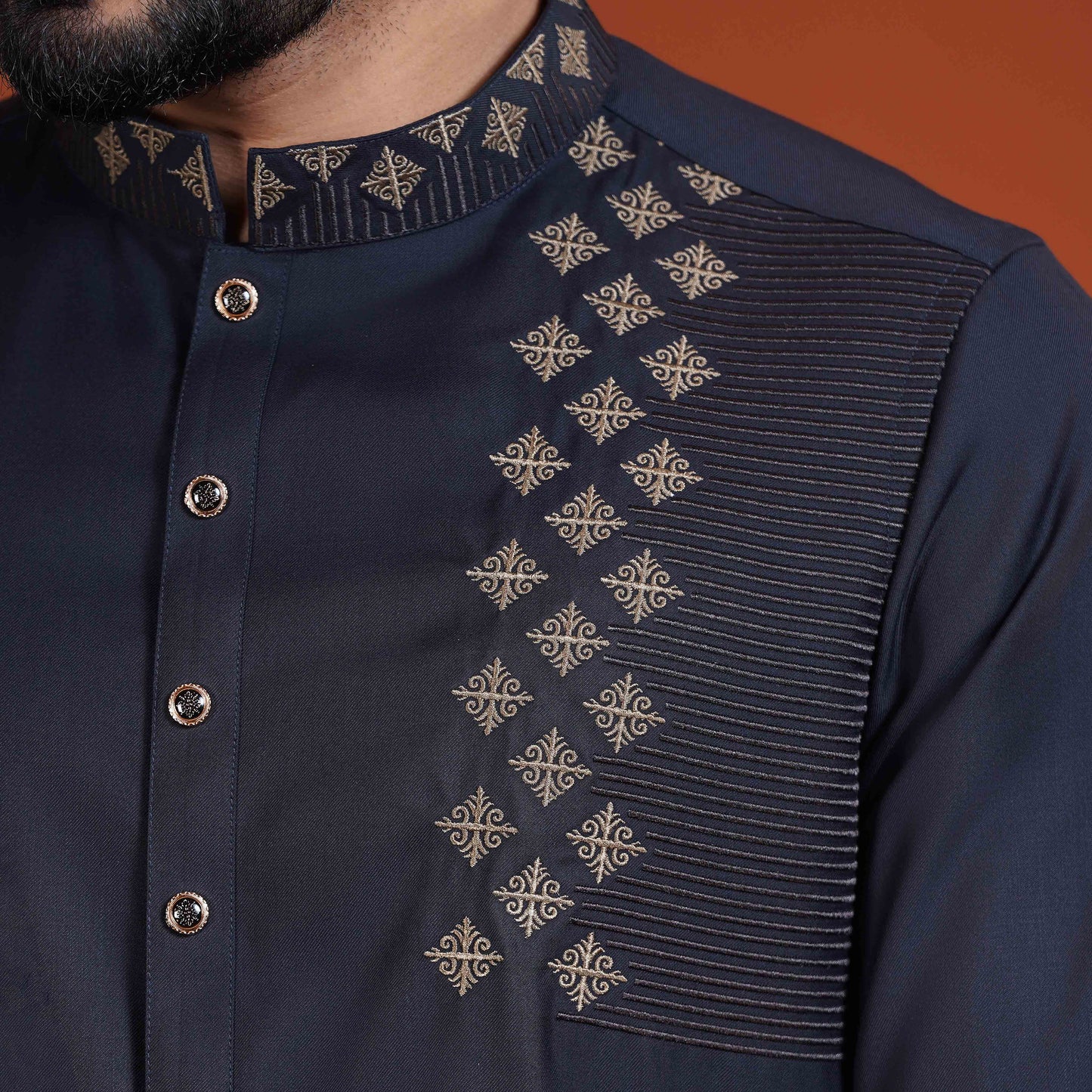 Imperial Panjabi (Dark Navy)